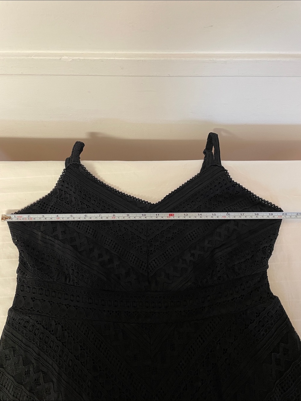 Torrid Midi Lace Skater Dress in black lace design women’s size 1X - Picture 12 of 15